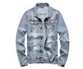 Hot denim Jacket Mens Long supply