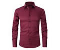 Cultivate oneself Stretch shirt men's long sleeved shirt Long term supply