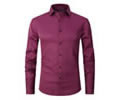 Cultivate oneself Stretch shirt men's long sleeved shirt Long term supply