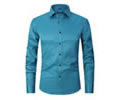 Cultivate oneself Stretch shirt men's long sleeved shirt Long term supply