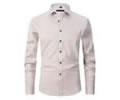 Cultivate oneself Stretch shirt men's long sleeved shirt Long term supply