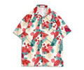 Summer Ice Silk Short men shirt over size Long term supply