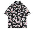 Summer Ice Silk Short men shirt over size Long term supply