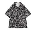 Summer Ice Silk Short men shirt over size Long term supply